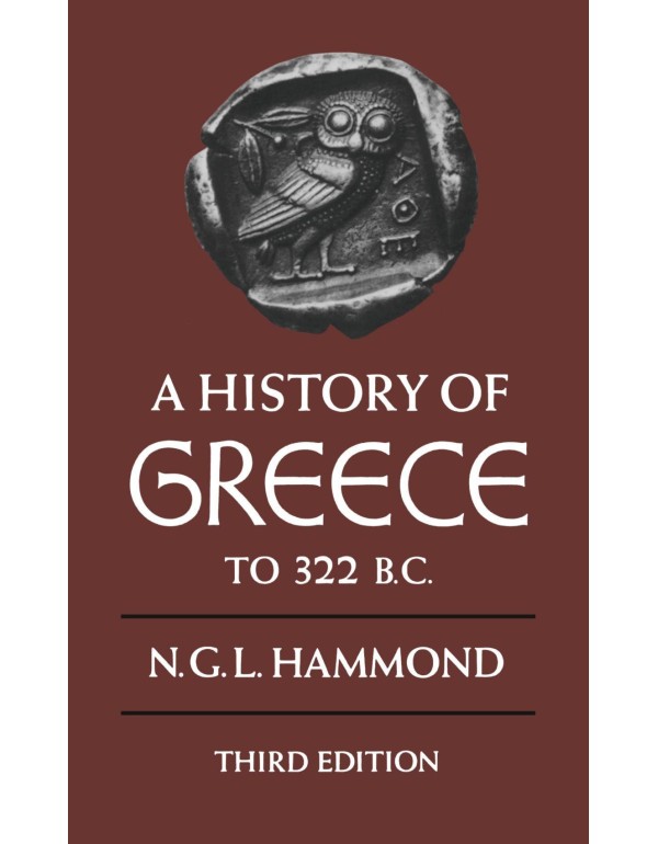 A History of Greece to 322 B.C.