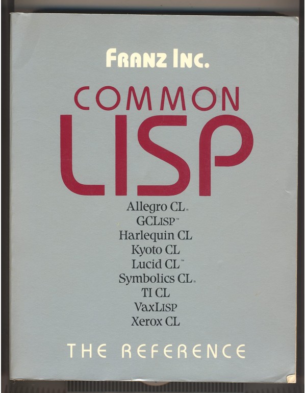 Common Lisp: The Reference