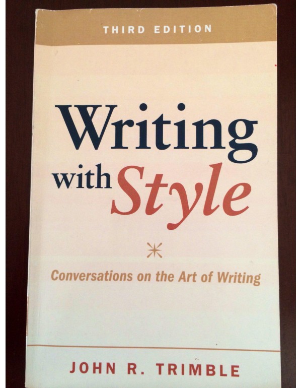 Writing with Style: Conversations on the Art of Wr...