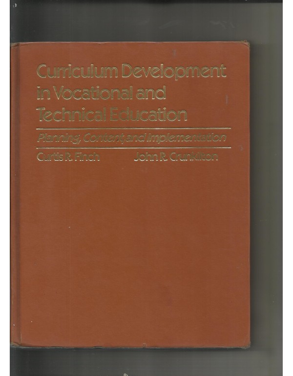 Curriculum development in vocational and technical...