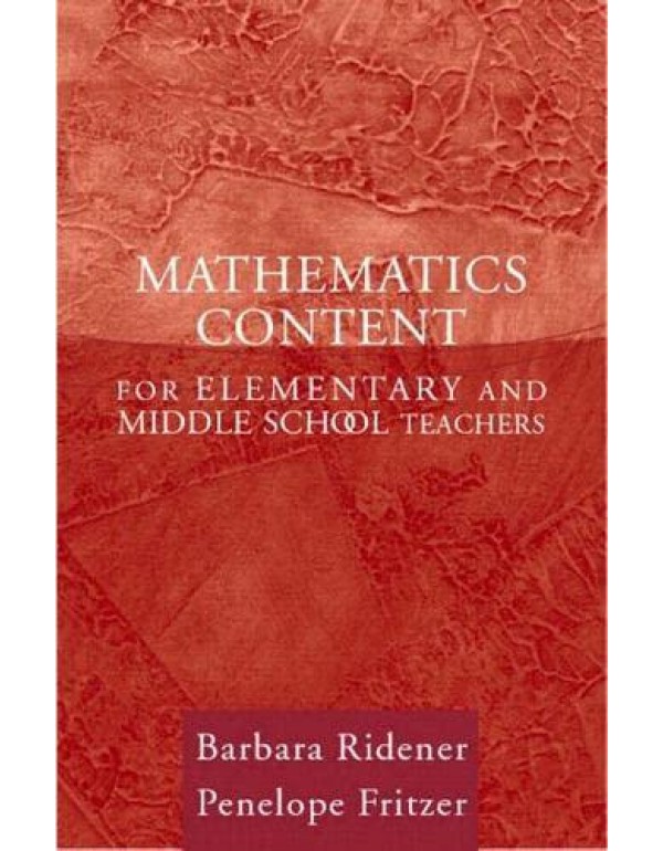 Mathematics Content for Elementary and Middle Scho...