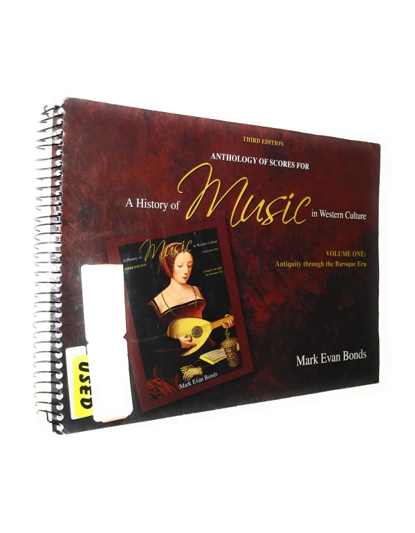 Anthology of Scores for a History of Music in West...