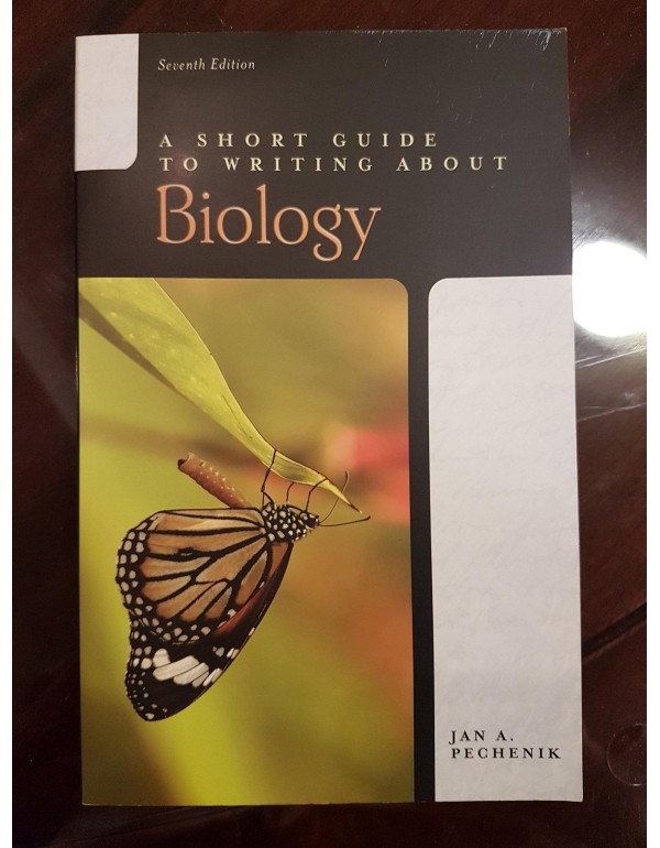 A Short Guide to Writing about Biology