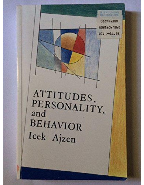 Attitudes, Personality, and Behavior (Mapping Soci...