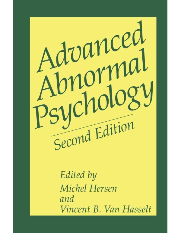 Advanced Abnormal Psychology