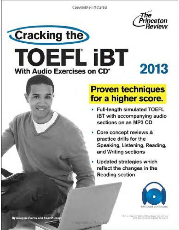 Cracking the TOEFL iBT with CD, 2013 Edition (Coll...