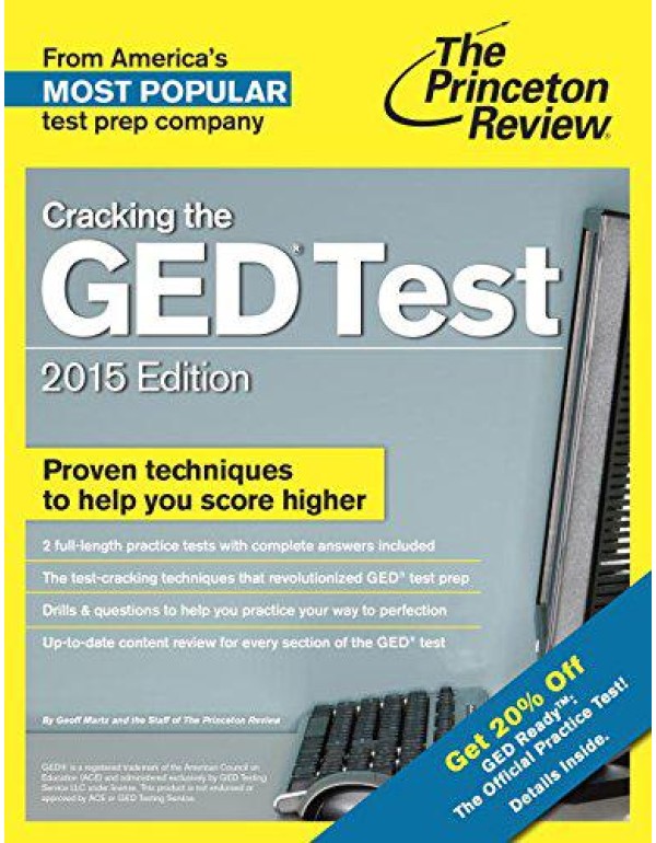 Cracking the GED Test with 2 Practice Tests, 2015 ...