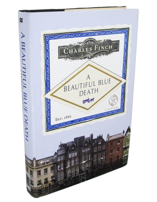 A Beautiful Blue Death (Charles Lenox Mysteries)