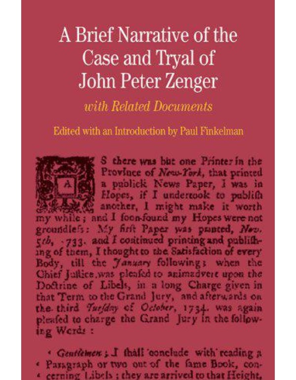 A Brief Narrative of the Case and Tryal of John Pe...