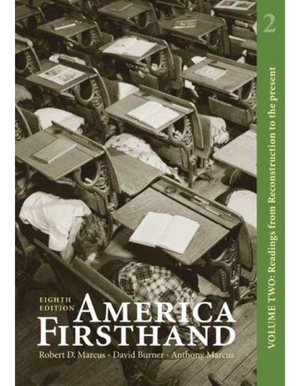 America Firsthand, Volume Two: Readings from Recon...