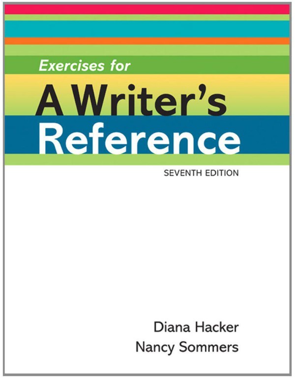 Exercises for A Writer's Reference Large Format