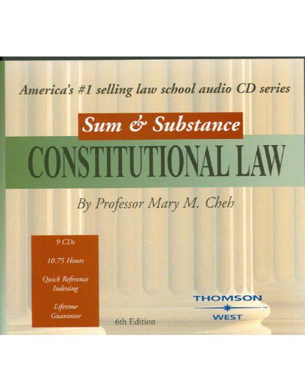 Sum & Substance Audio on Constitutional Law