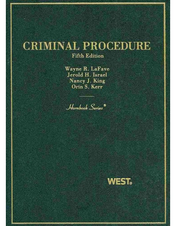 Criminal Procedure (Hornbooks)