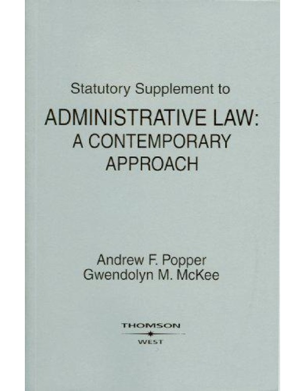 Administrative Law: A Contemporary Approach, Statu...