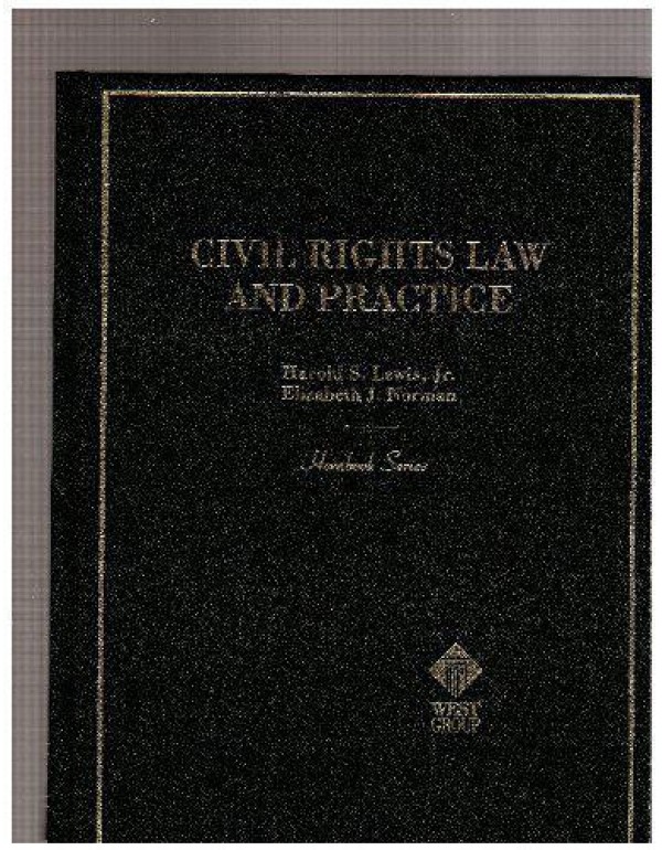 Civil Rights Law and Practice (Hornbook Series)