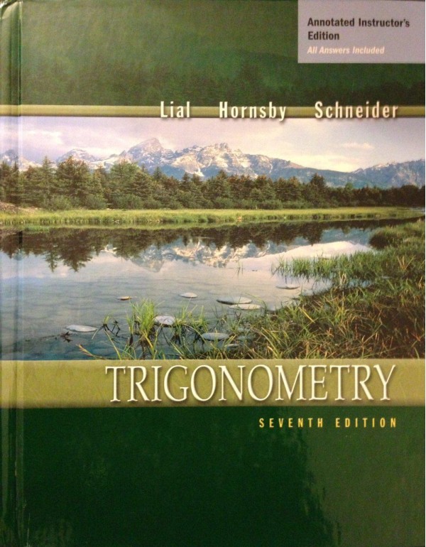 Trigonometry, 7th Edition, Annotated Instructor's ...