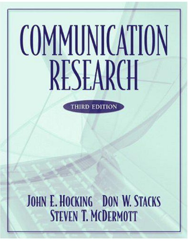 Communication Research (3rd Edition)