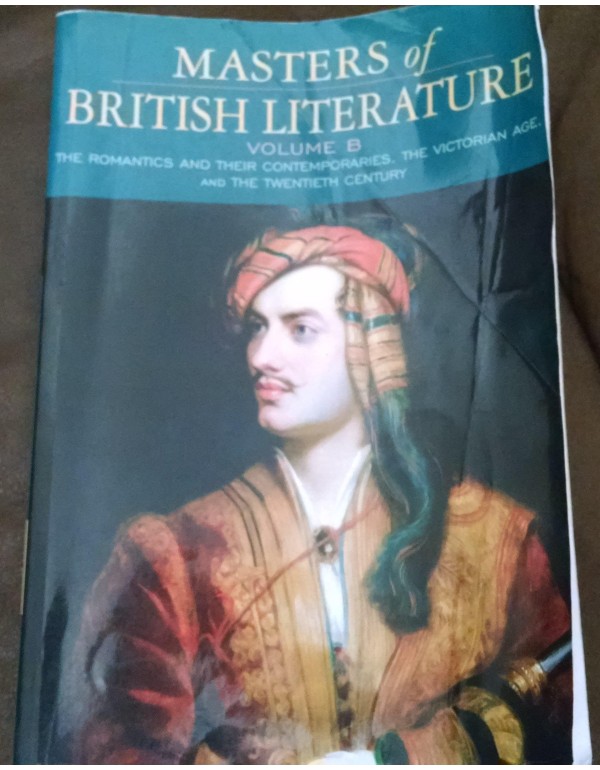 Masters of British Literature, Volume B