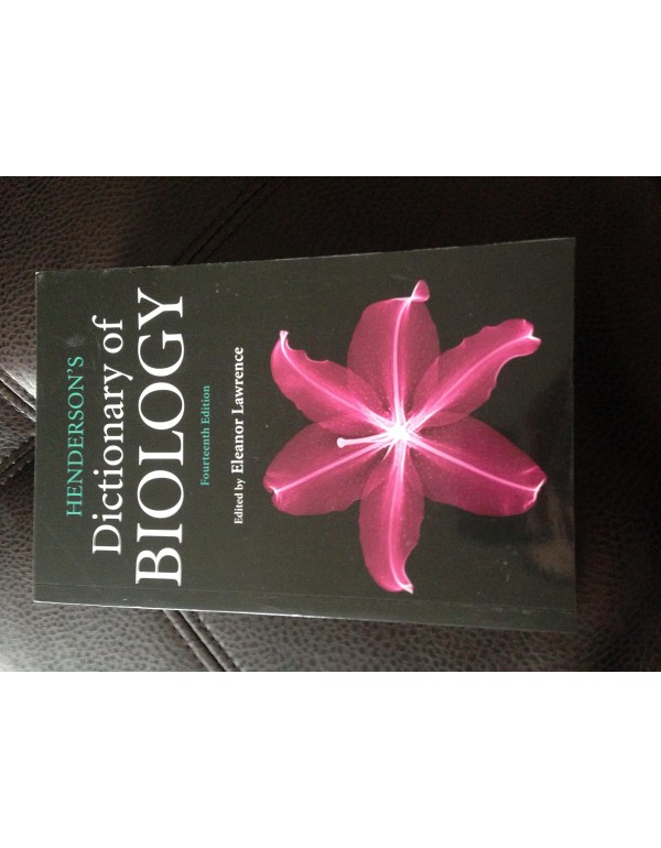 Henderson's Dictionary of Biology (14th Edition)