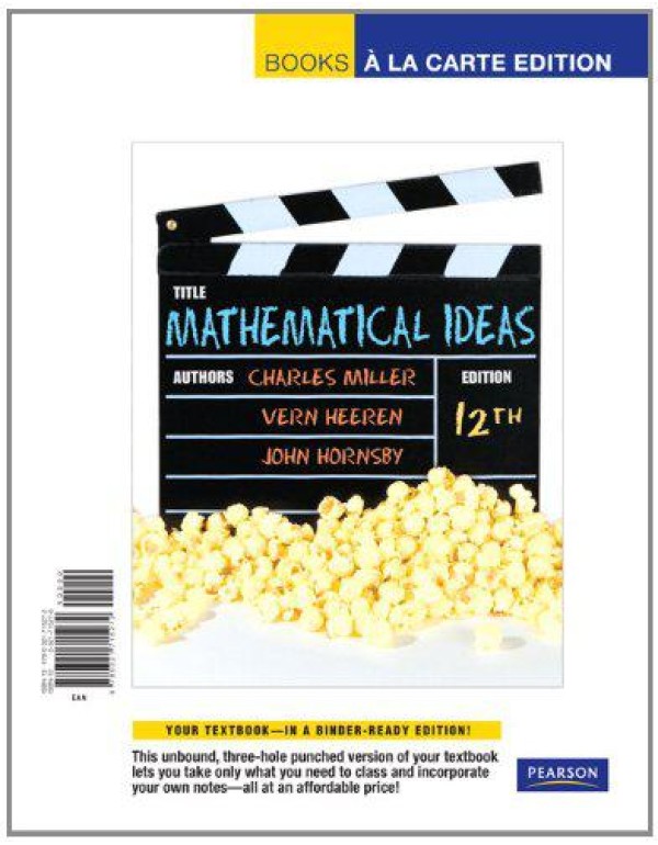 Mathematical Ideas, Books a La Carte Edition (12th...