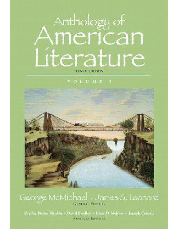 Anthology of American Literature, Volume 1 with NE...