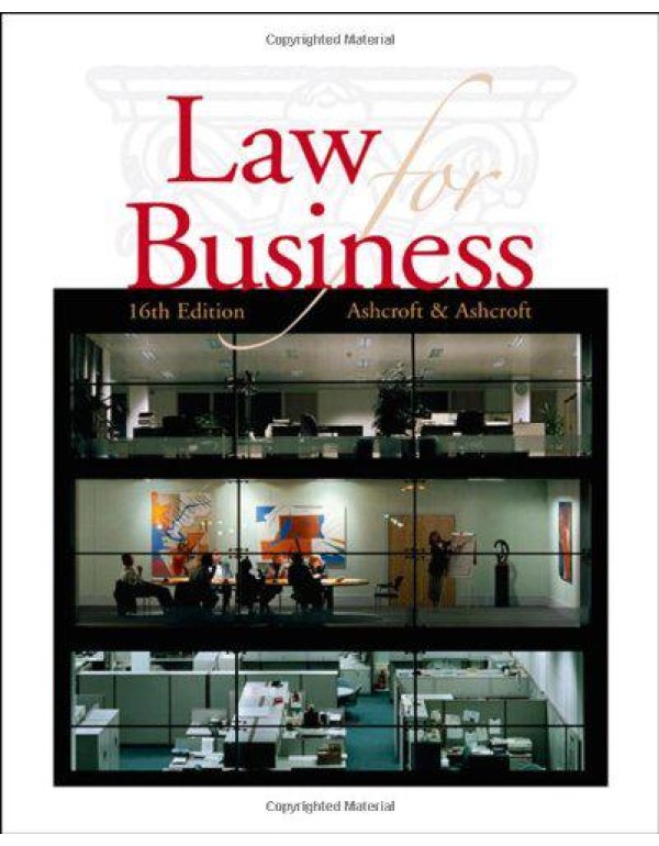 Cengage Advantage Books: Law for Business