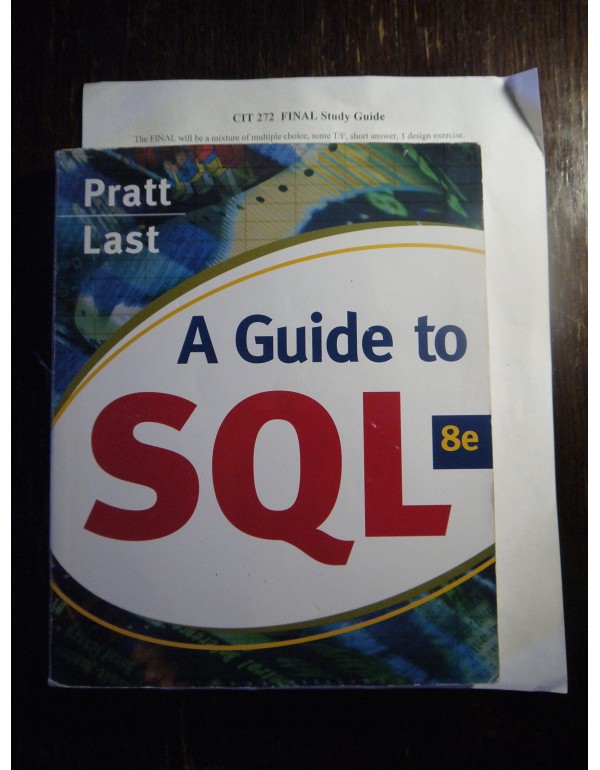 A Guide to SQL (Available Titles Skills Assessment...