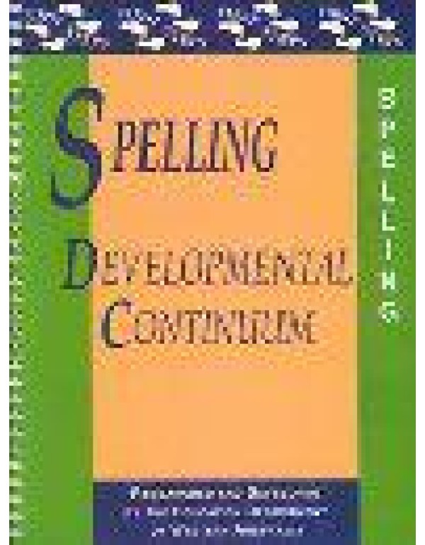 Spelling Developmental Continuum