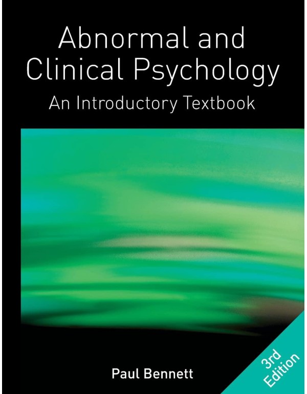 Abnormal and Clinical Psychology: An Introductory ...