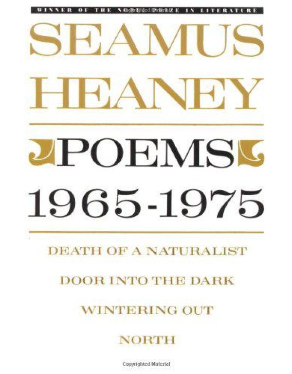 Poems, 1965-1975