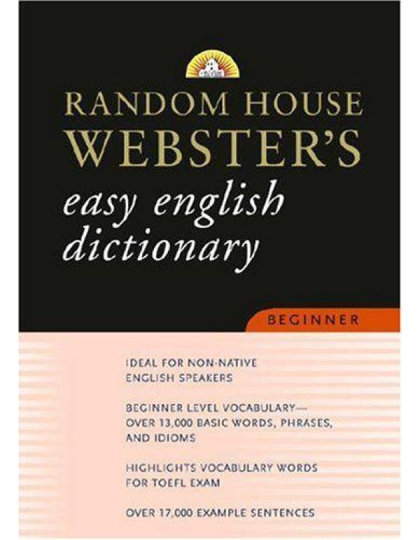 Random House Webster's Easy English Dictionary Beg...