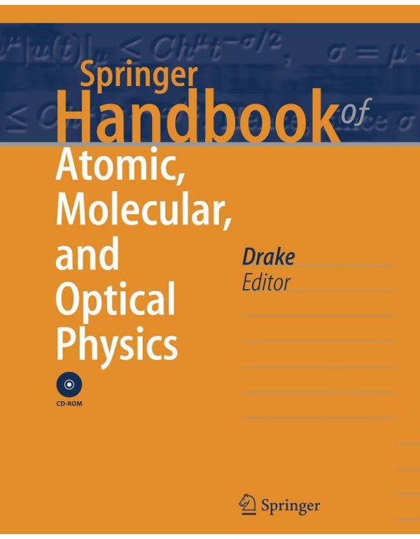 Springer Handbook of Atomic, Molecular, and Optica...