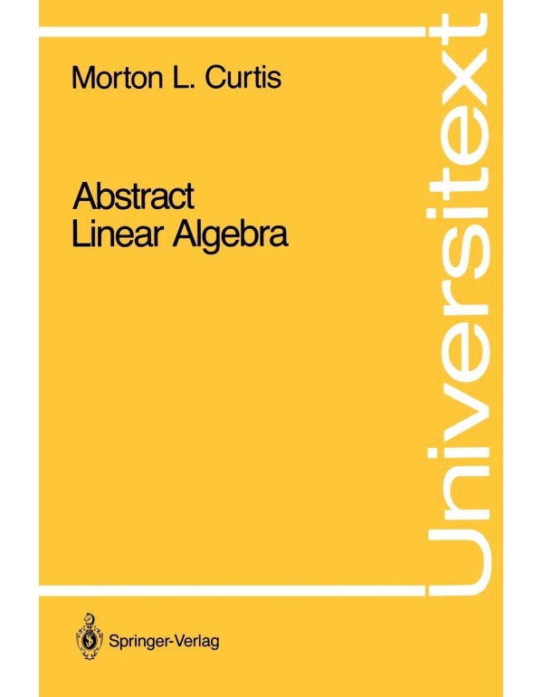 Abstract Linear Algebra (Universitext)