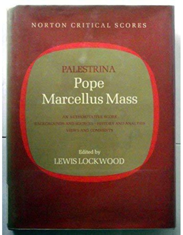 Pope Marcellus Mass (Norton Critical Scores)