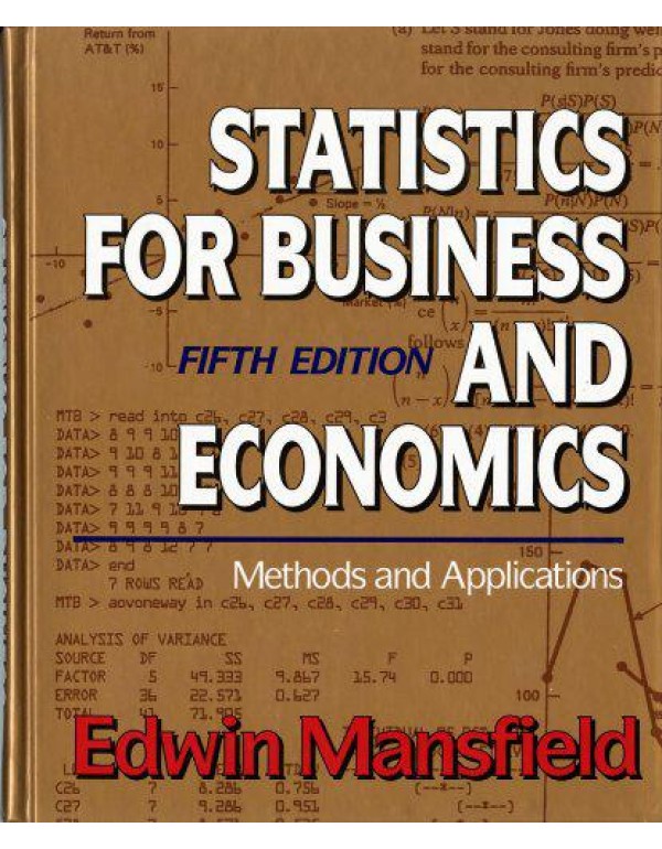 Statistics for Business and Economics: Methods and...