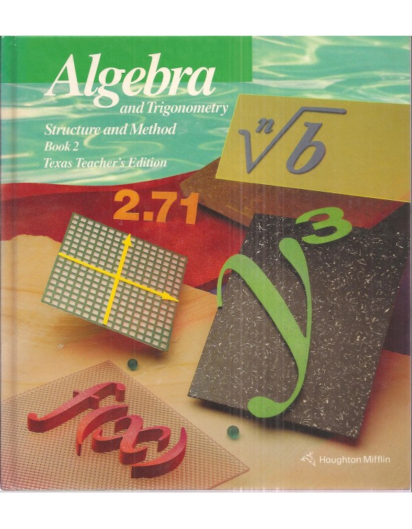 Algebra and Trigonometry Structure and Method, Boo...