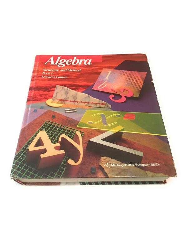 Algebra: Structure and Method, Book 1, Teacher's E...