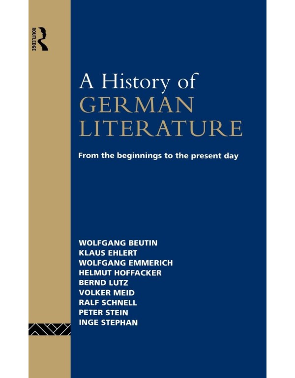 A History of German Literature: From the Beginning...