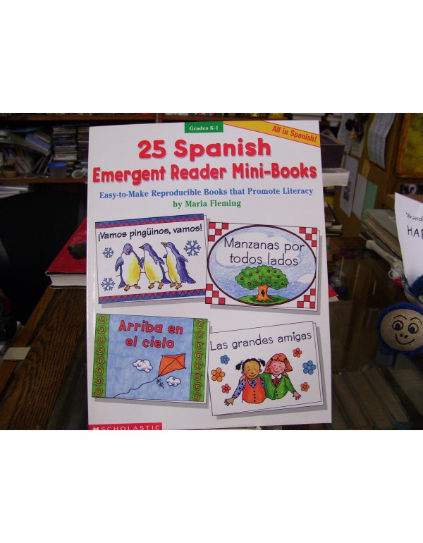 25 Spanish Emergent Reader Mini-books