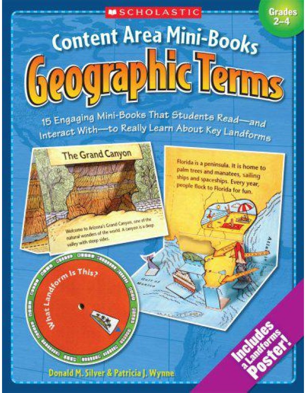 Content Area Mini-Books: Geographic Terms: 15 Enga...