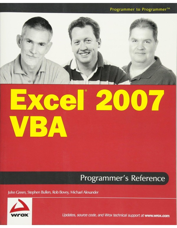 Excel 2007 VBA Programmer's Reference