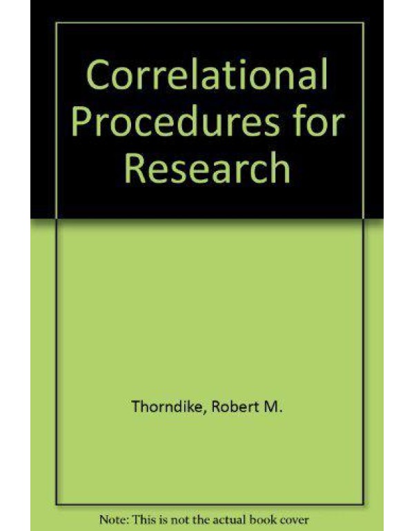 Correlational Procedures for Research