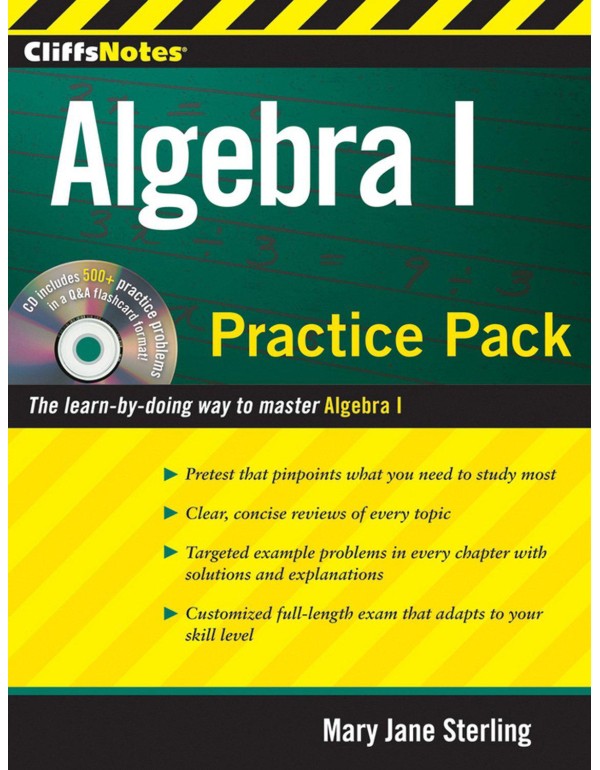 CliffsNotes Algebra I Practice Pack (CliffsNotes (...