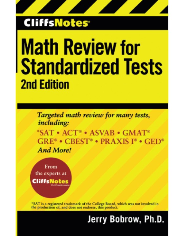 CliffsNotes Math Review for Standardized Tests: 2n...