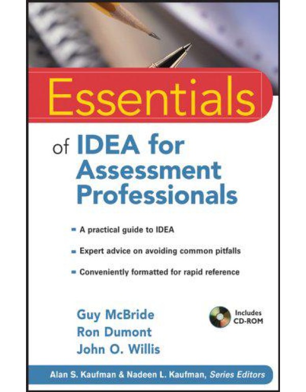 Essentials of IDEA for Assessment Professionals