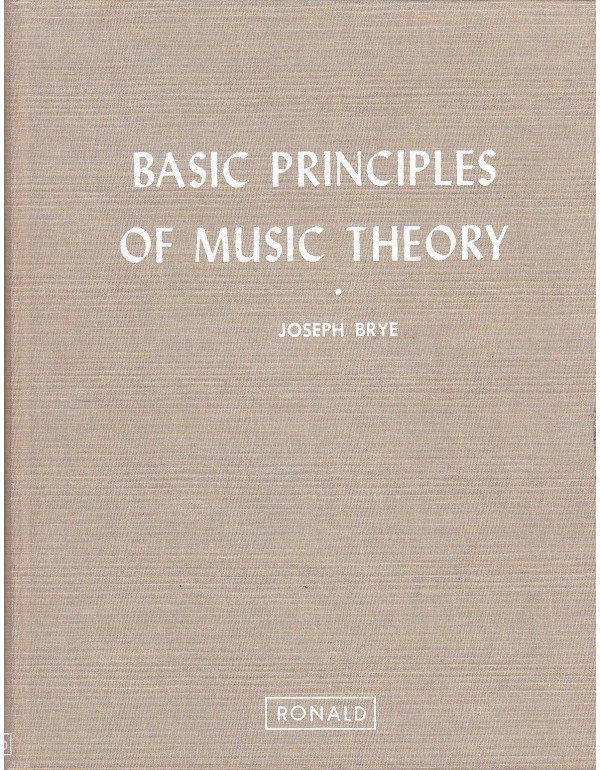 Basic Principles of Music Theory