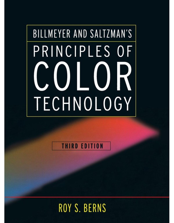 Billmeyer and Saltzman's Principles of Color Techn...