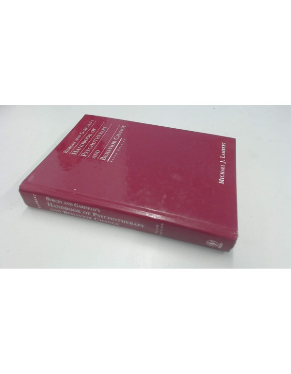 Bergin and Garfield's Handbook of Psychotherapy an...