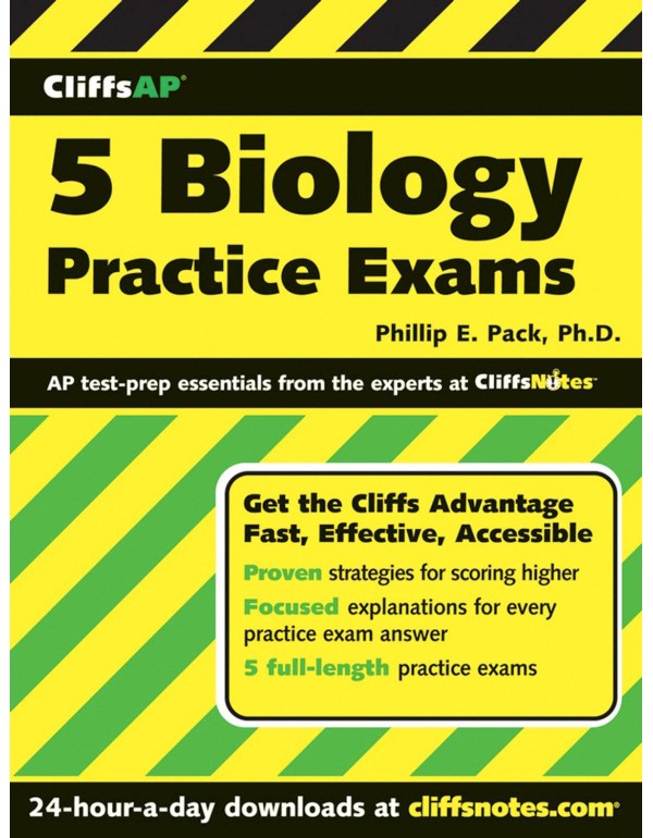 CliffsAP 5 Biology Practice Exams