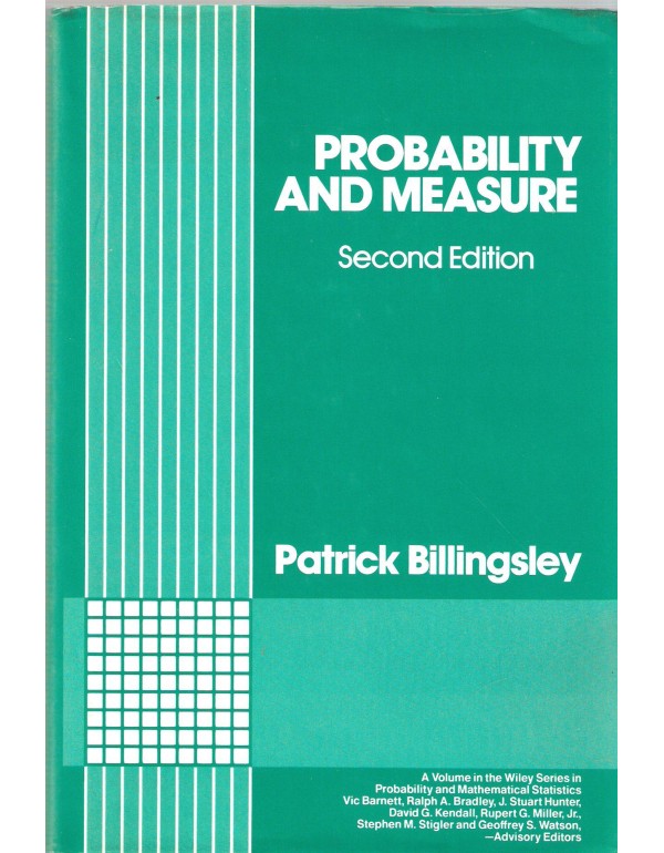 Probability and Measure (Wiley Series in Probabili...